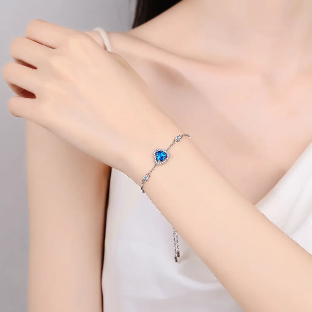 1 Carat Moissanite Bracelet - 925 Sterling Silver - Samuels Jewelers
