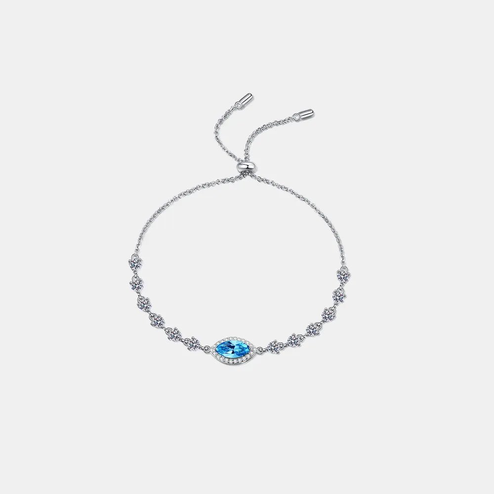 1 Carat Moissanite 925 Sterling Silver Bracelet - Samuels Jewelers