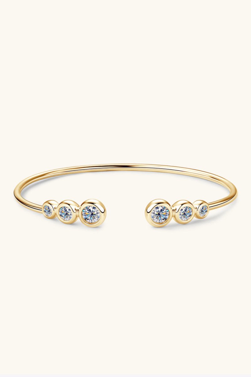 1.8 Carat Moissanite 925 Sterling Silver Bracelet - Samuels Jewelers