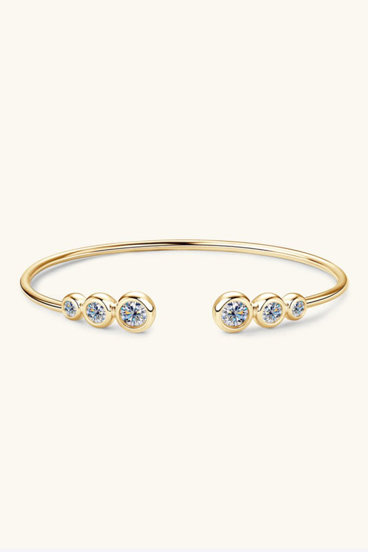1.8 Carat Moissanite 925 Sterling Silver Bracelet - Samuels Jewelers