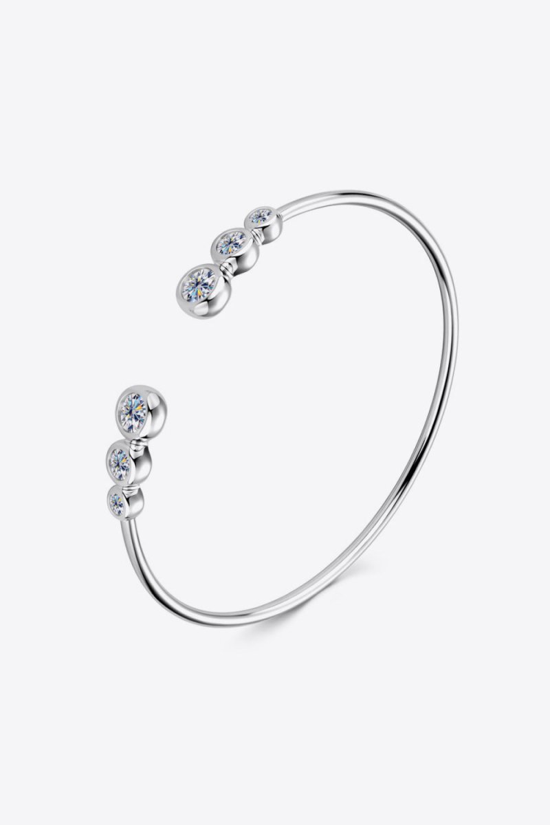 1.8 Carat Moissanite 925 Sterling Silver Bracelet - Samuels Jewelers