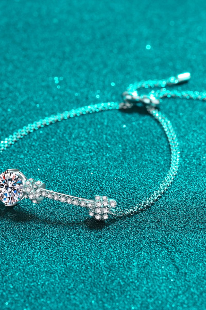 2 Carat Moissanite 925 Sterling Silver Bracelet - Samuels Jewelers