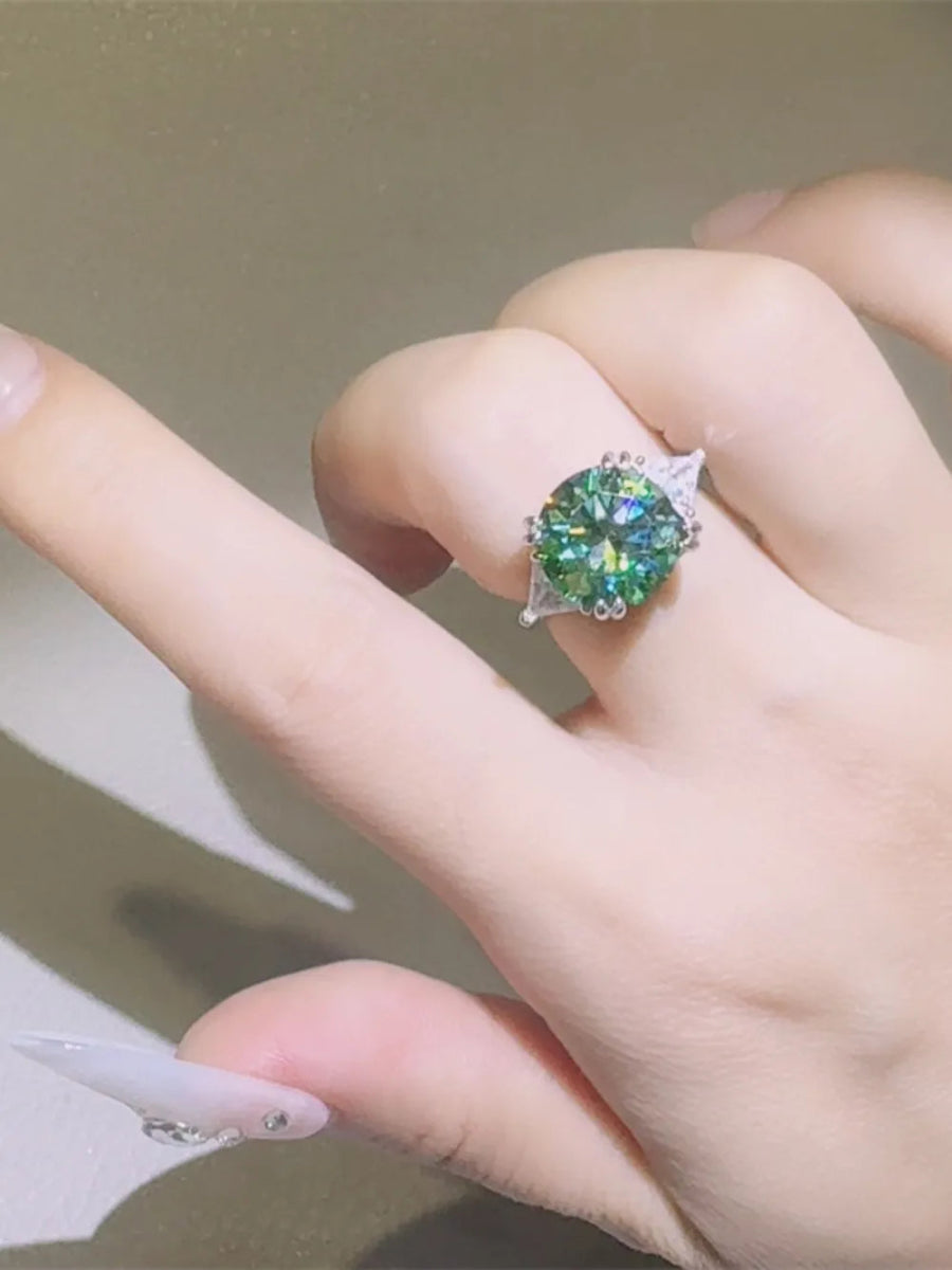5 Carat Moissanite 925 Sterling Silver Ring - Samuels Jewelers