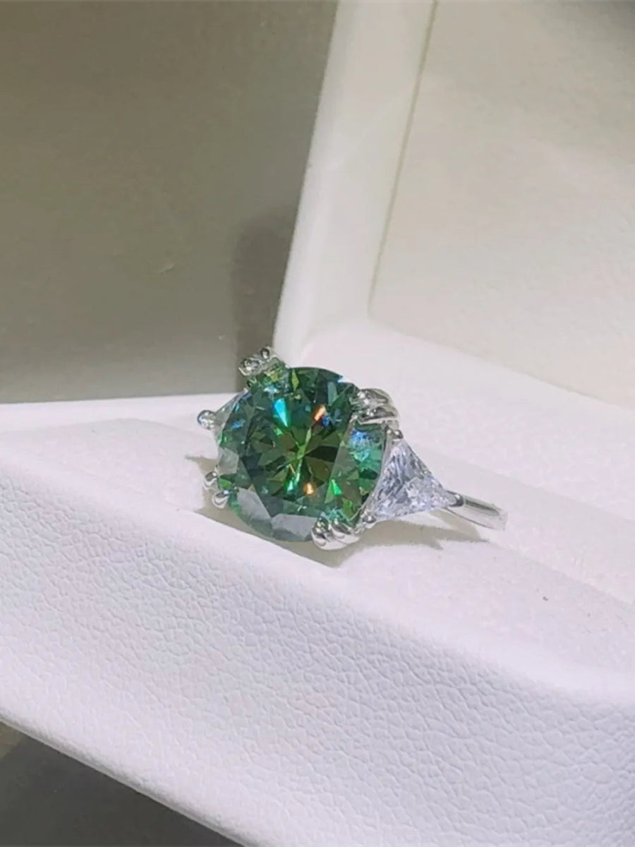 5 Carat Moissanite 925 Sterling Silver Ring - Samuels Jewelers
