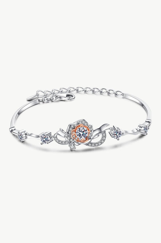 925 Sterling Silver Moissanite Bracelet - Samuels Jewelers