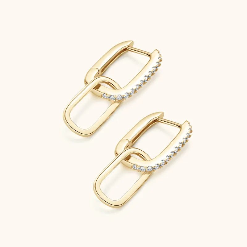 925 Sterling Silver Moissanite Earrings - Samuels Jewelers