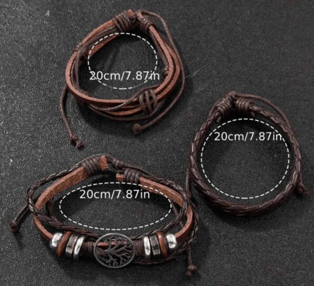 Men's Quartz Watch And Tree Of Life Bracelet Set - Samuels Jewelers