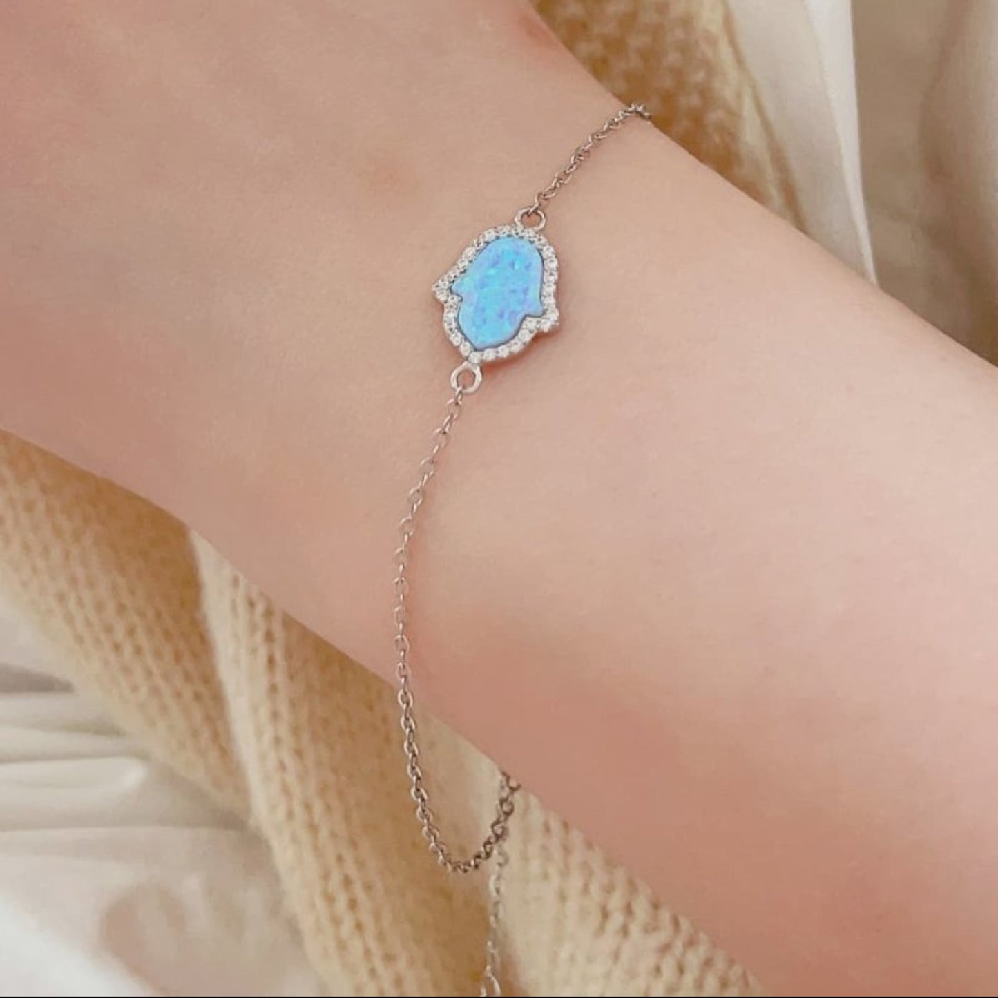 Opal 925 Sterling Silver Bracelet - Samuels Jewelers