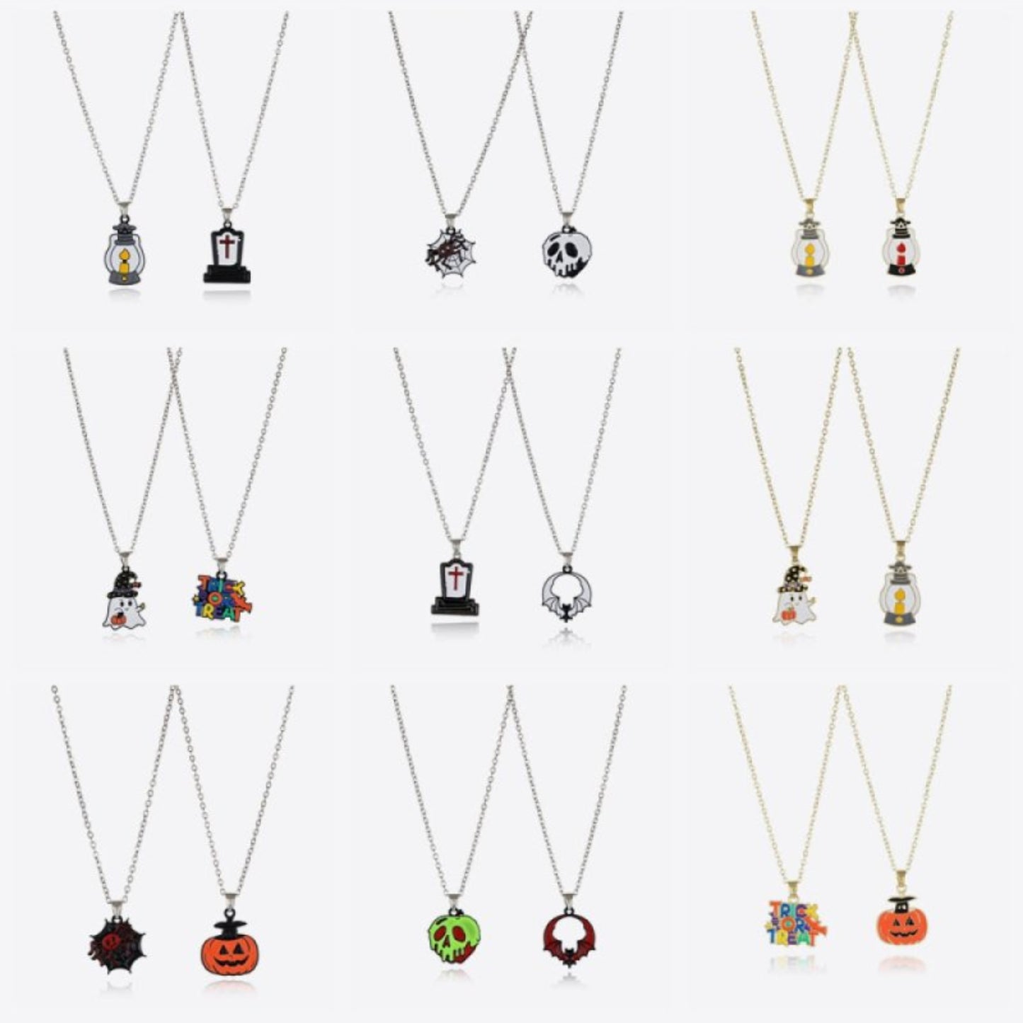 Two - Piece Halloween Theme Necklace Set - Samuels Jewelers