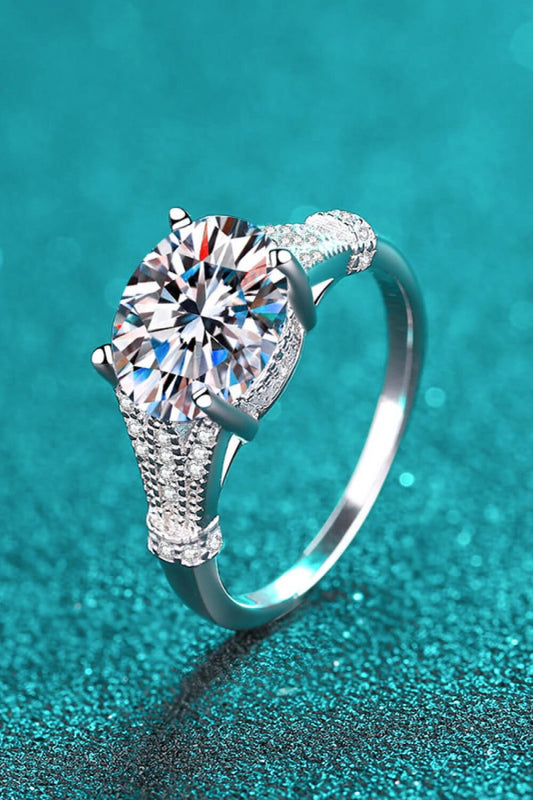 Unpredictable Day 3 Carat Moissanite Ring - Samuels Jewelers