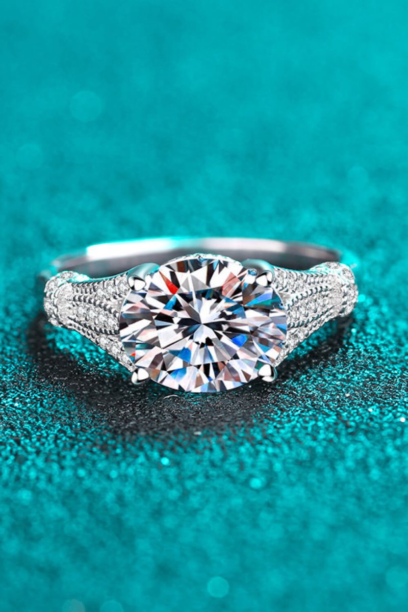 Unpredictable Day 3 Carat Moissanite Ring - Samuels Jewelers