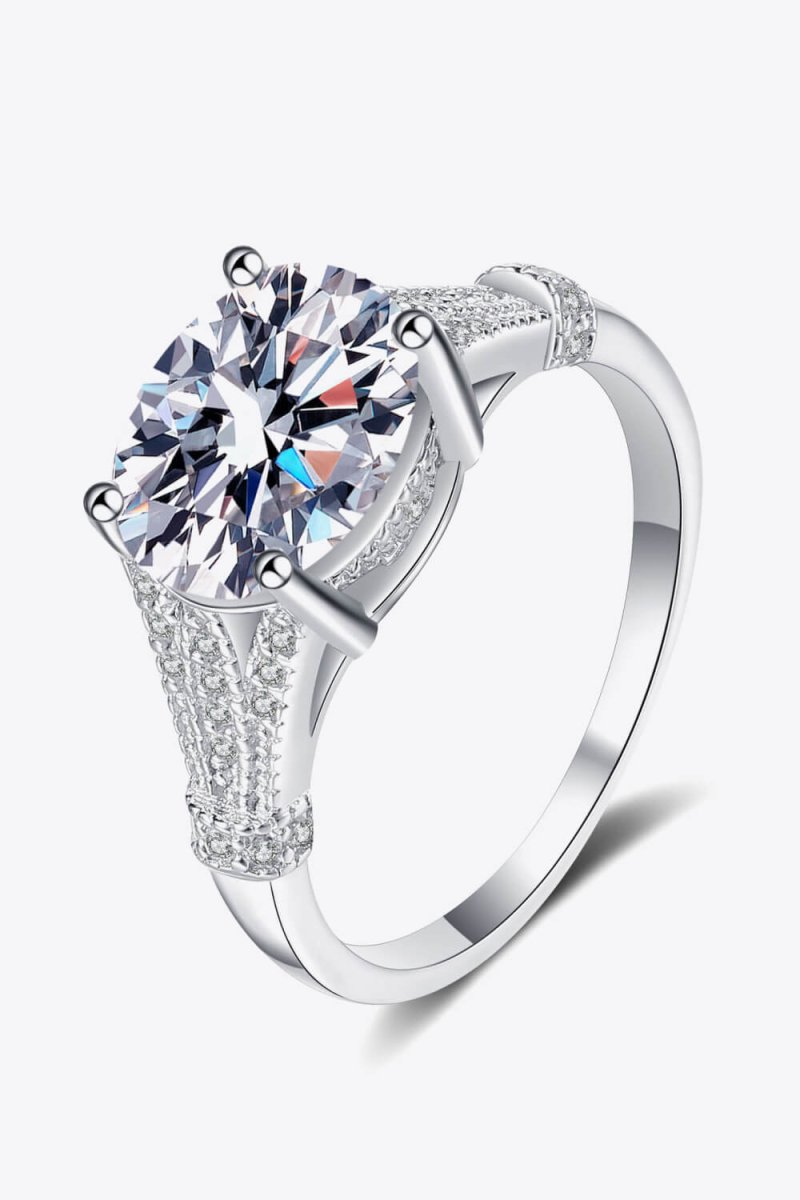 Unpredictable Day 3 Carat Moissanite Ring - Samuels Jewelers
