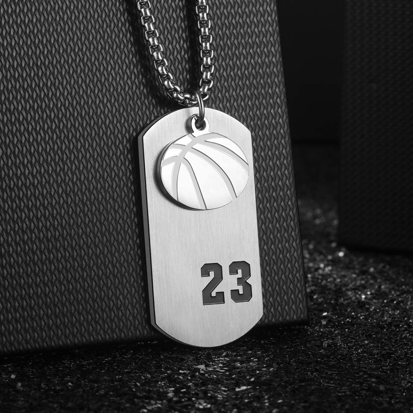 Basketball Player 23 Cross Pendant I Can Do All Things Bible Verse Necklace - Samuels Jewelers