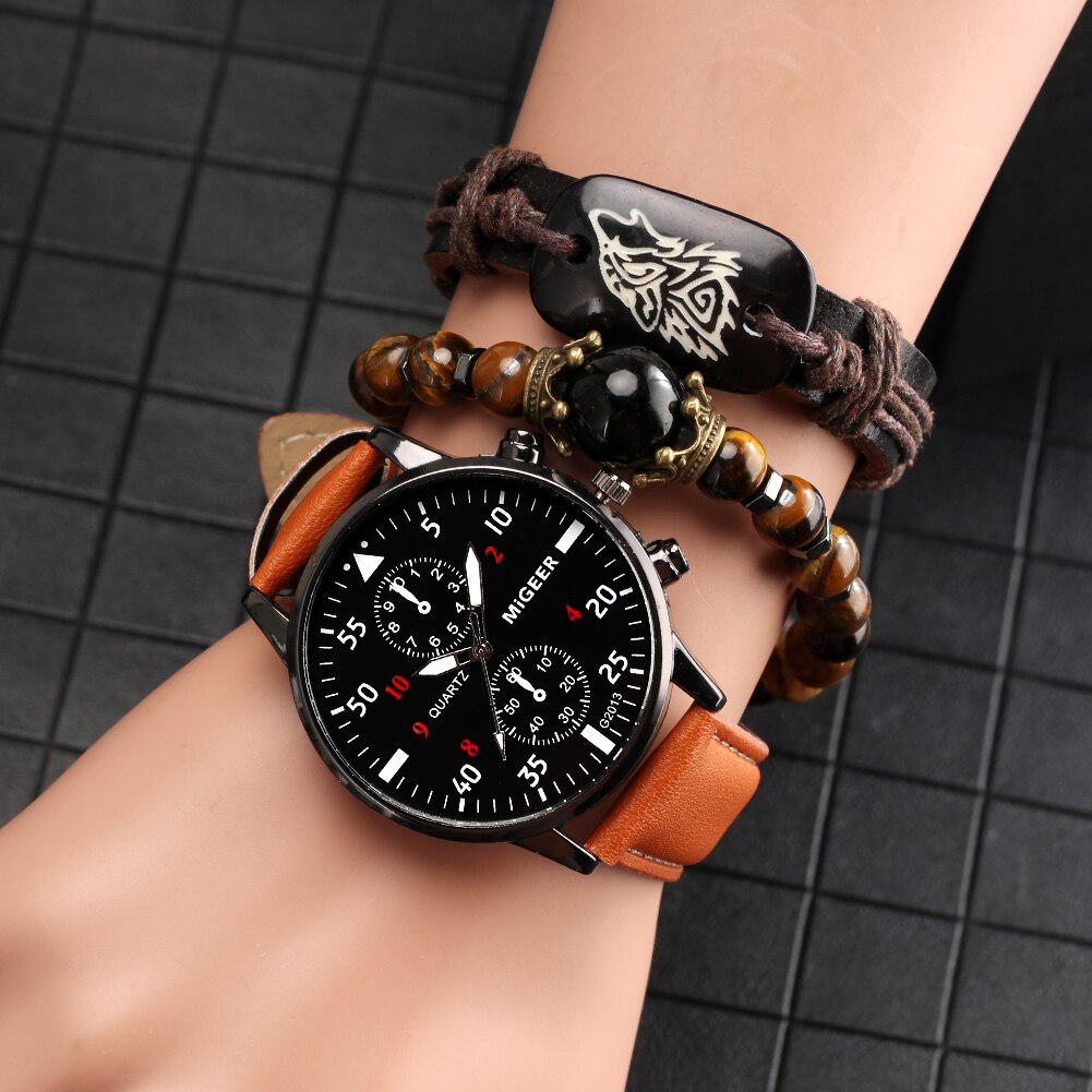 Men Luxury Bracelet Quartz Wristwatch - Samuels Jewelers