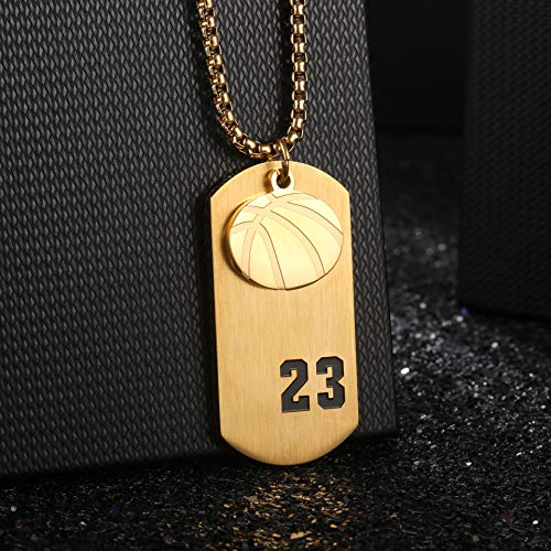 Basketball Player 23 Cross Pendant I Can Do All Things Bible Verse Necklace - Samuels Jewelers