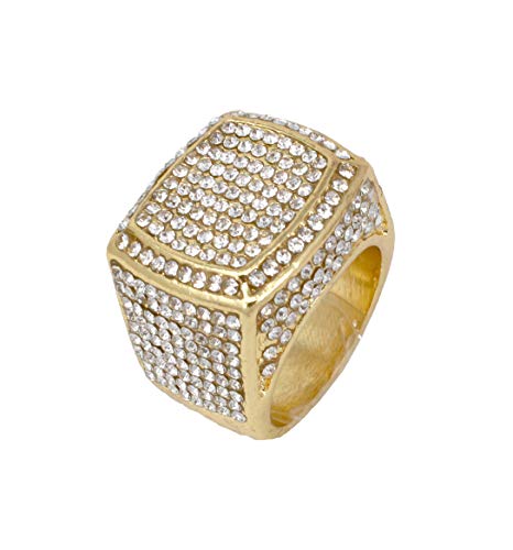 Fully Iced Hip Hop Big Rocks Bezel Color Dial Cuban Chain Bracelet, Cuban Necklace, Tennis Chain & Ring - Samuels Jewelers