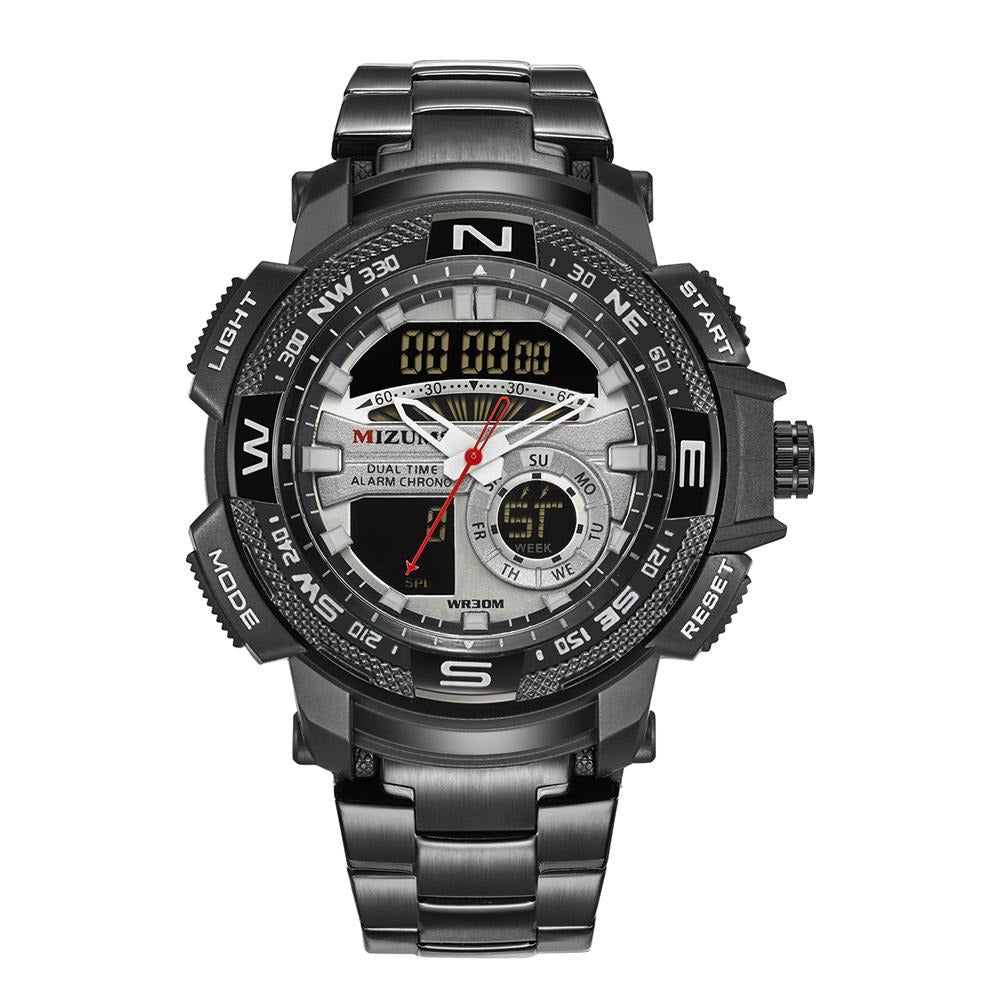Gold Watch Luxury Brand Waterproof Digital Men Wristwatch - Samuels Jewelers