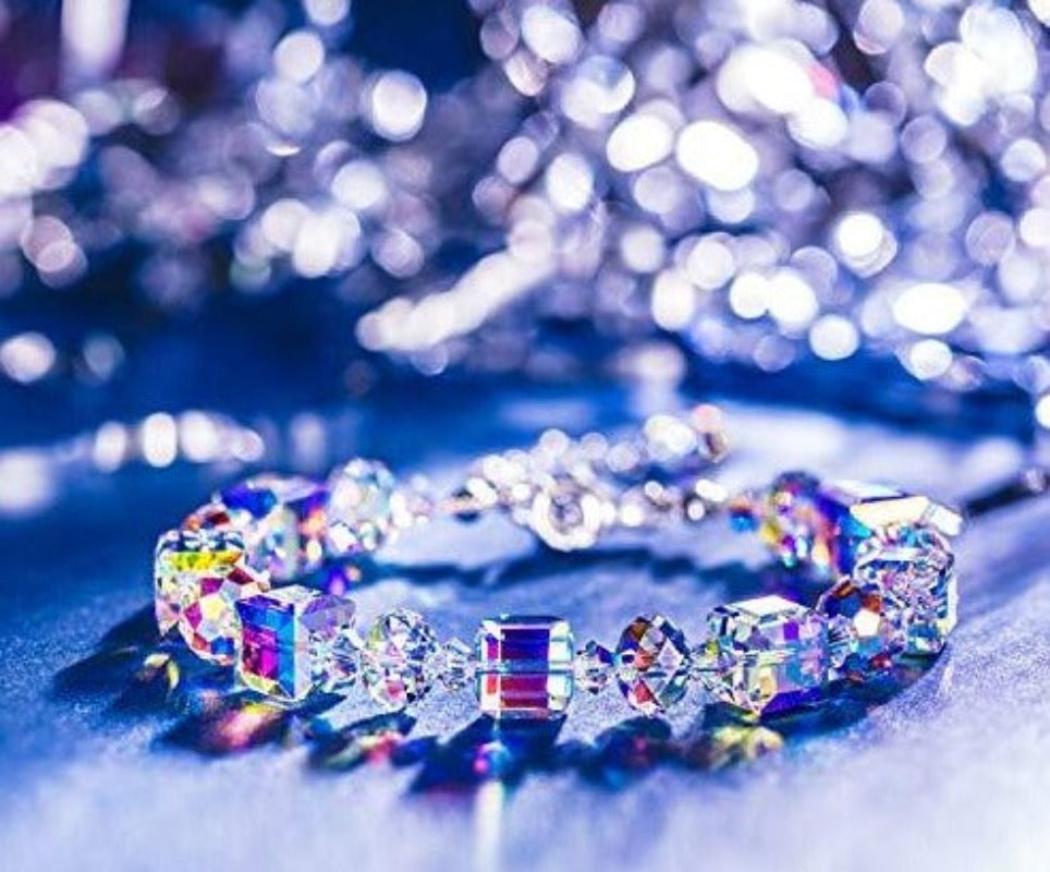 Gifts Bracelet Sparkling Aurora Crystals - Samuels Jewelers
