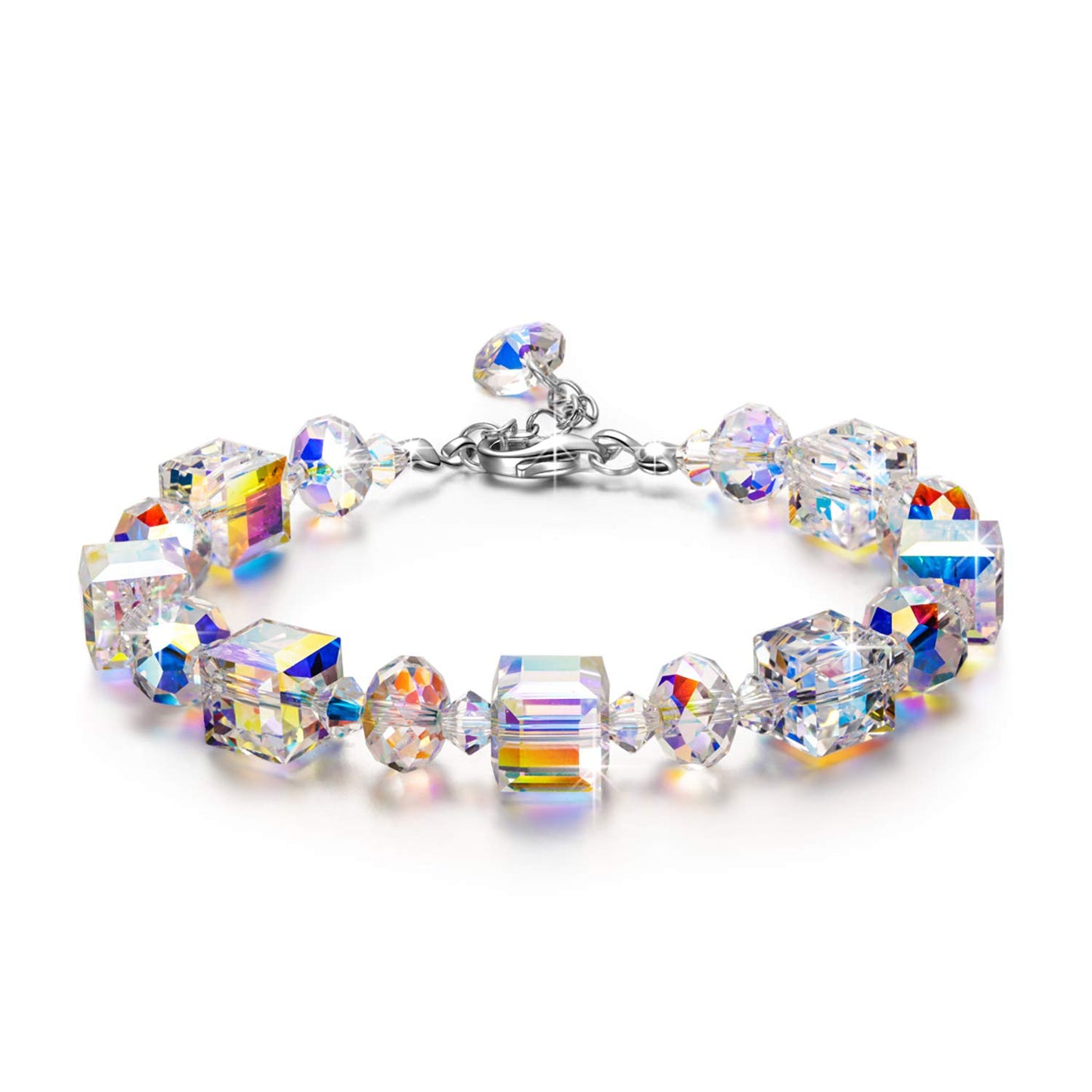 Gifts Bracelet Sparkling Aurora Crystals - Samuels Jewelers