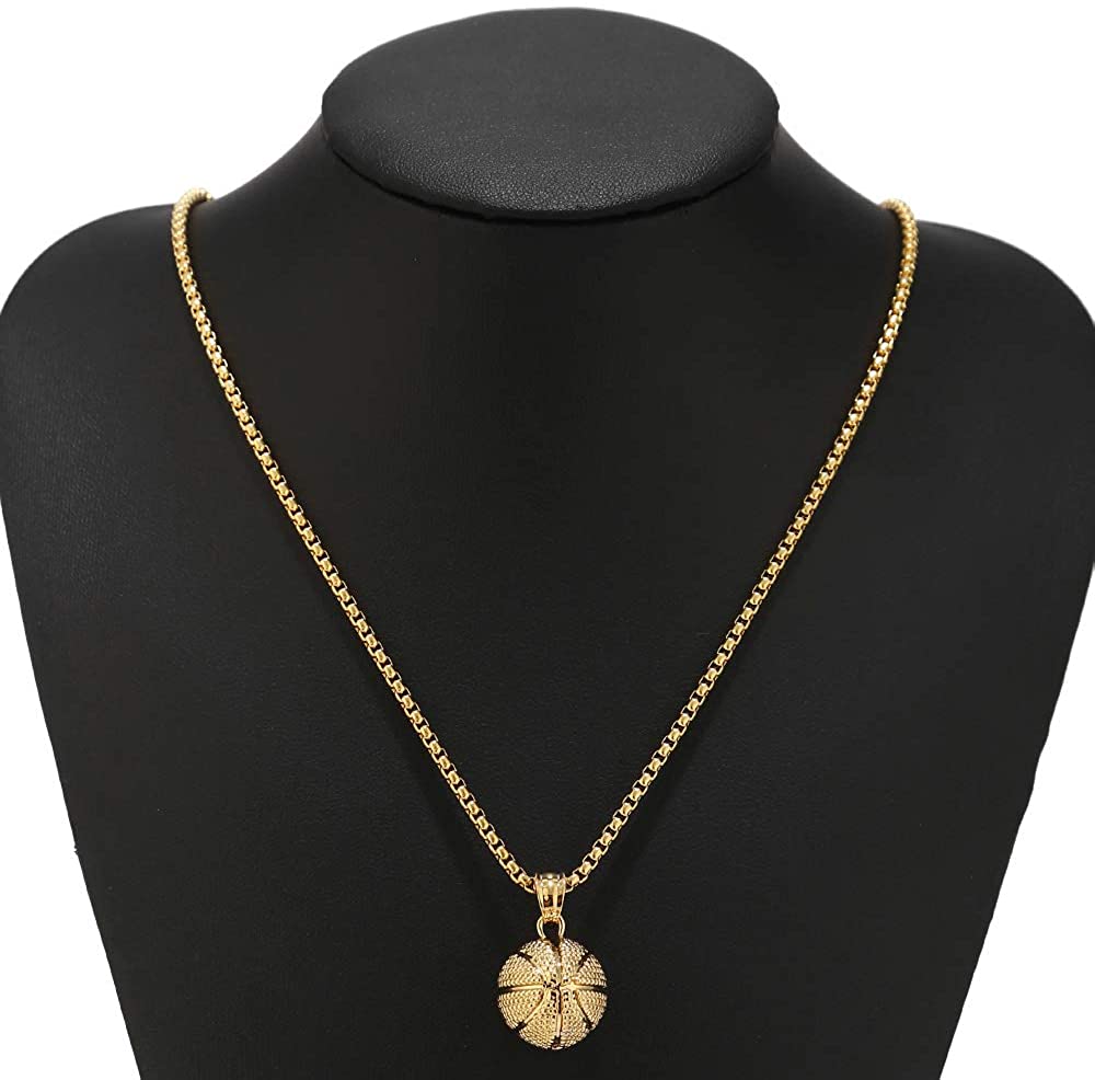 Basketball Pendant Necklace - Samuels Jewelers