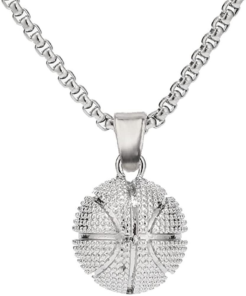 Basketball Pendant Necklace - Samuels Jewelers