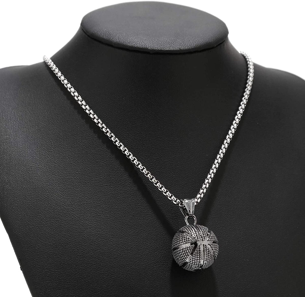 Basketball Pendant Necklace - Samuels Jewelers