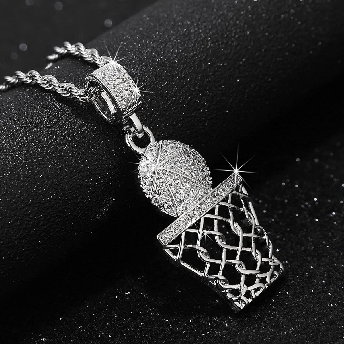 Basketball Pendant Necklace - Samuels Jewelers