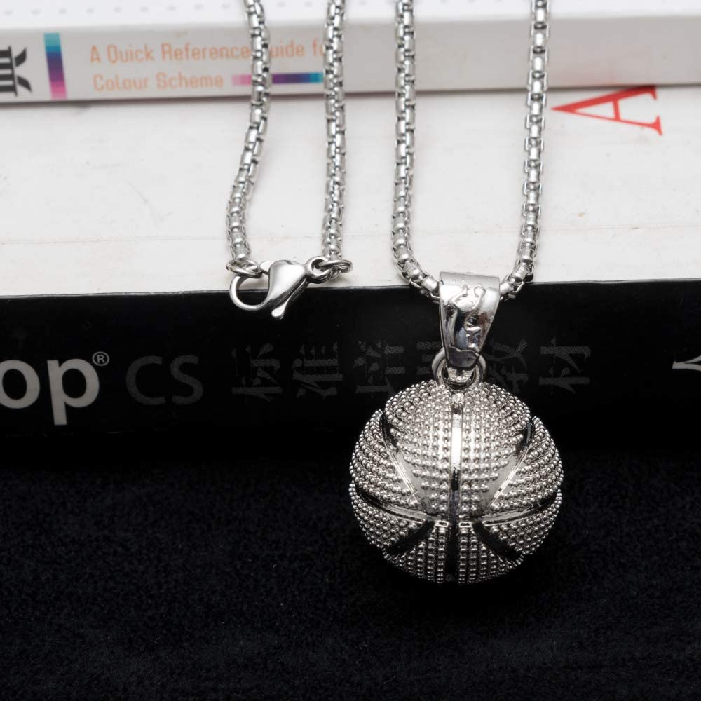 Basketball Pendant Necklace - Samuels Jewelers