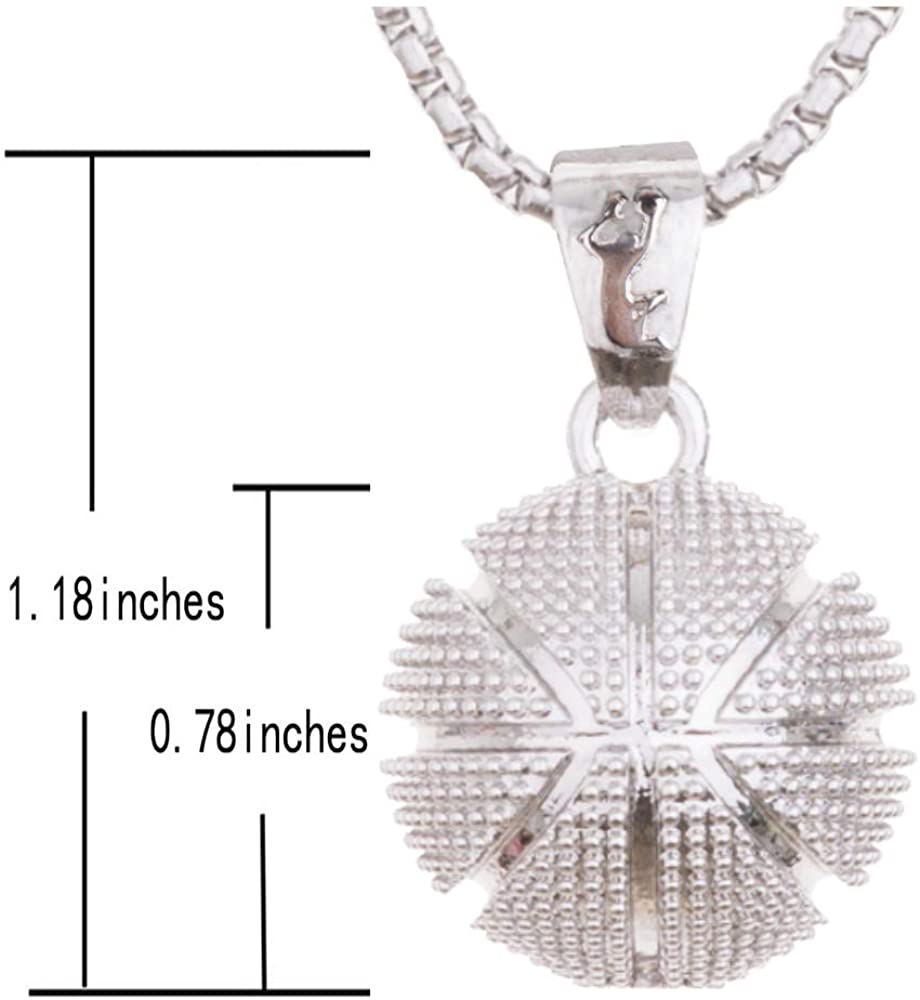 Basketball Pendant Necklace - Samuels Jewelers