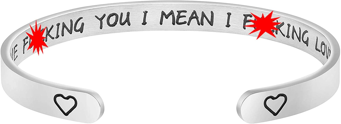 Personalized Engraved Mantra Cuff Bangle Crown Bracelet - Samuels Jewelers