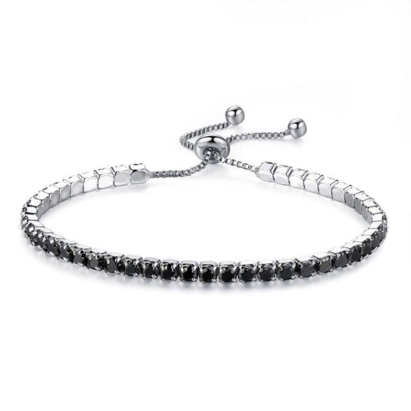 Charming Bride Crystal Bracelet Jewelry Shiny Rhinestone Chain - Samuels Jewelers