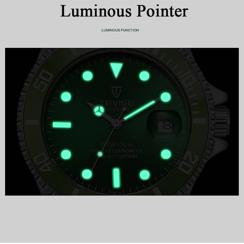 Diver Top Brand Luxury Automatic Mechanical Wristwatch - Samuels Jewelers