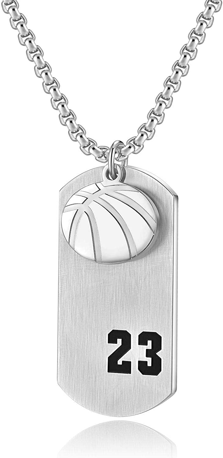 Basketball Player 23 Cross Pendant I Can Do All Things Bible Verse Necklace - Samuels Jewelers