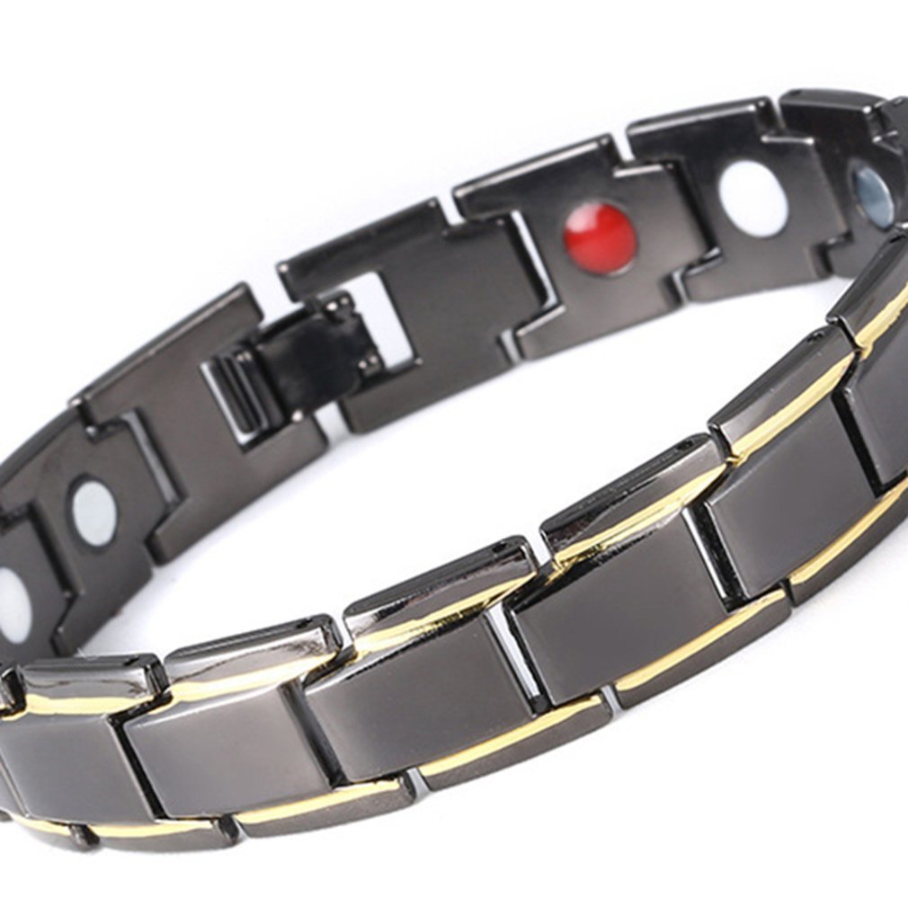 Hematite Titanium Detachable Magnetic Bracelet - Samuels Jewelers