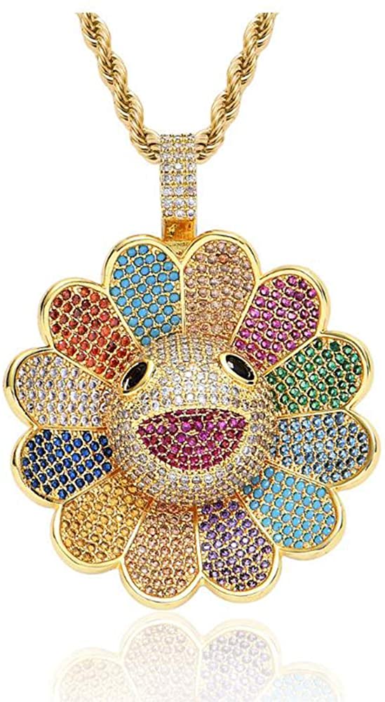 Hip - Hop Zircon Pendant Necklace - Samuels Jewelers