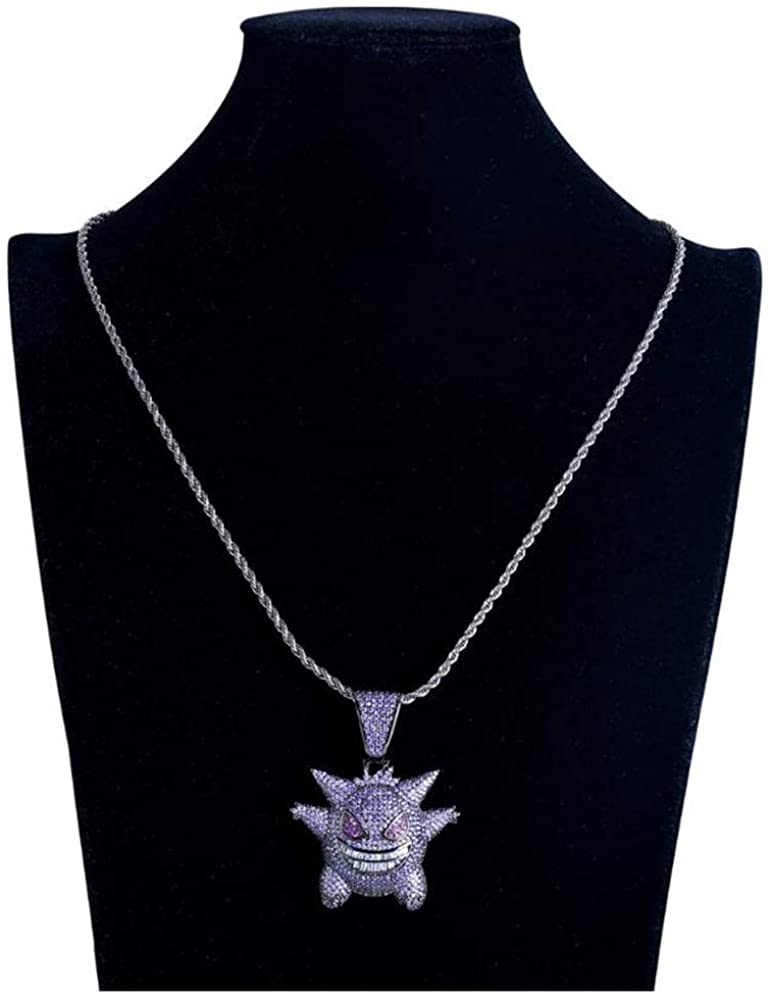 Hip - Hop Zircon Pendant Necklace - Samuels Jewelers