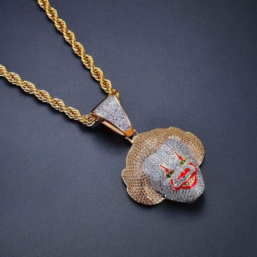 Hip - Hop Zircon Pendant Necklace - Samuels Jewelers