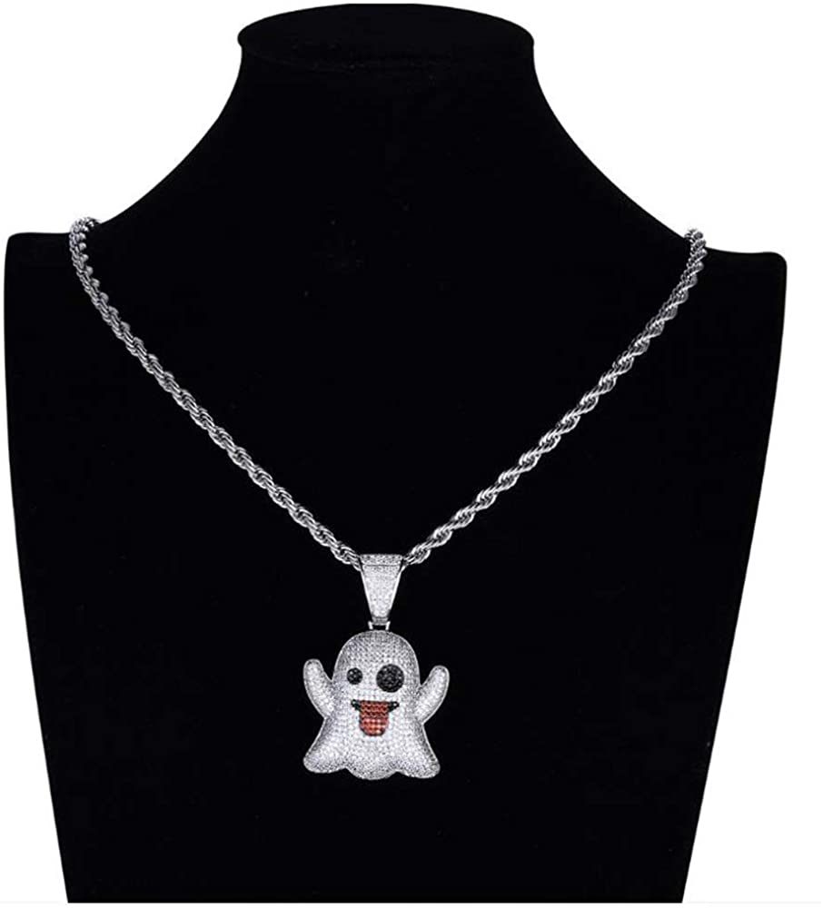 Hip - Hop Zircon Pendant Necklace - Samuels Jewelers