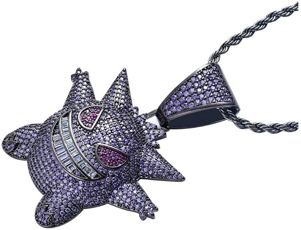 Hip - Hop Zircon Pendant Necklace - Samuels Jewelers