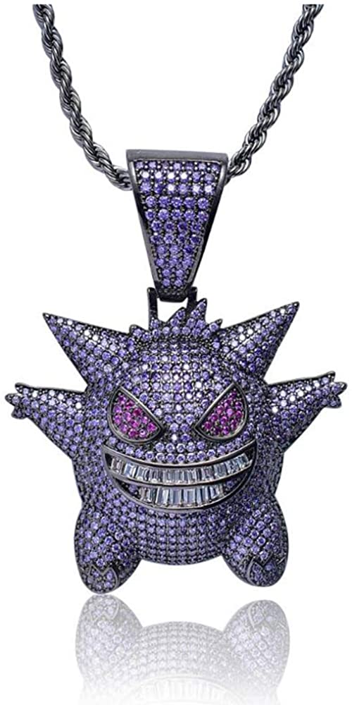 Hip - Hop Zircon Pendant Necklace - Samuels Jewelers