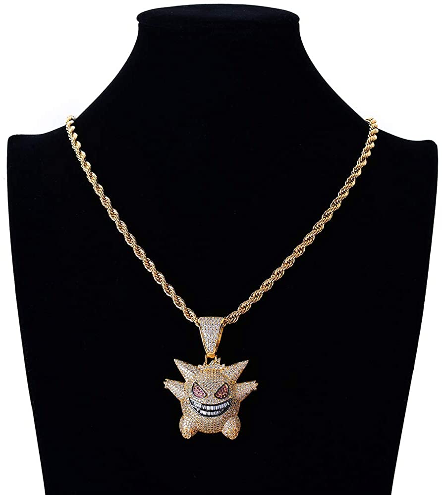 Hip - Hop Zircon Pendant Necklace - Samuels Jewelers