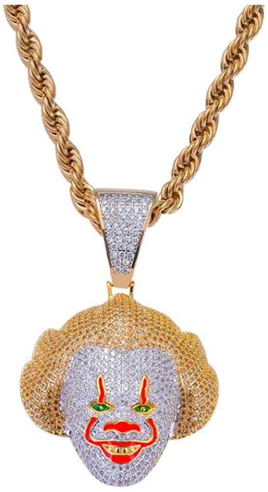 Hip - Hop Zircon Pendant Necklace - Samuels Jewelers