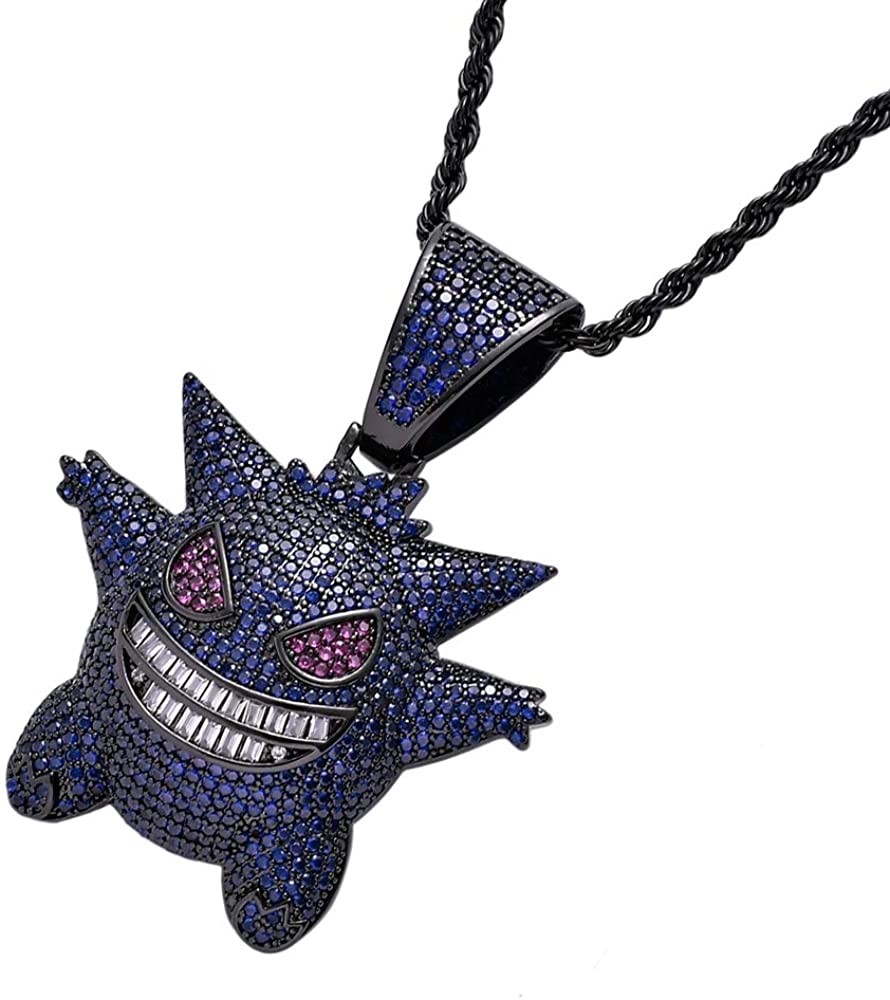 Hip - Hop Zircon Pendant Necklace - Samuels Jewelers