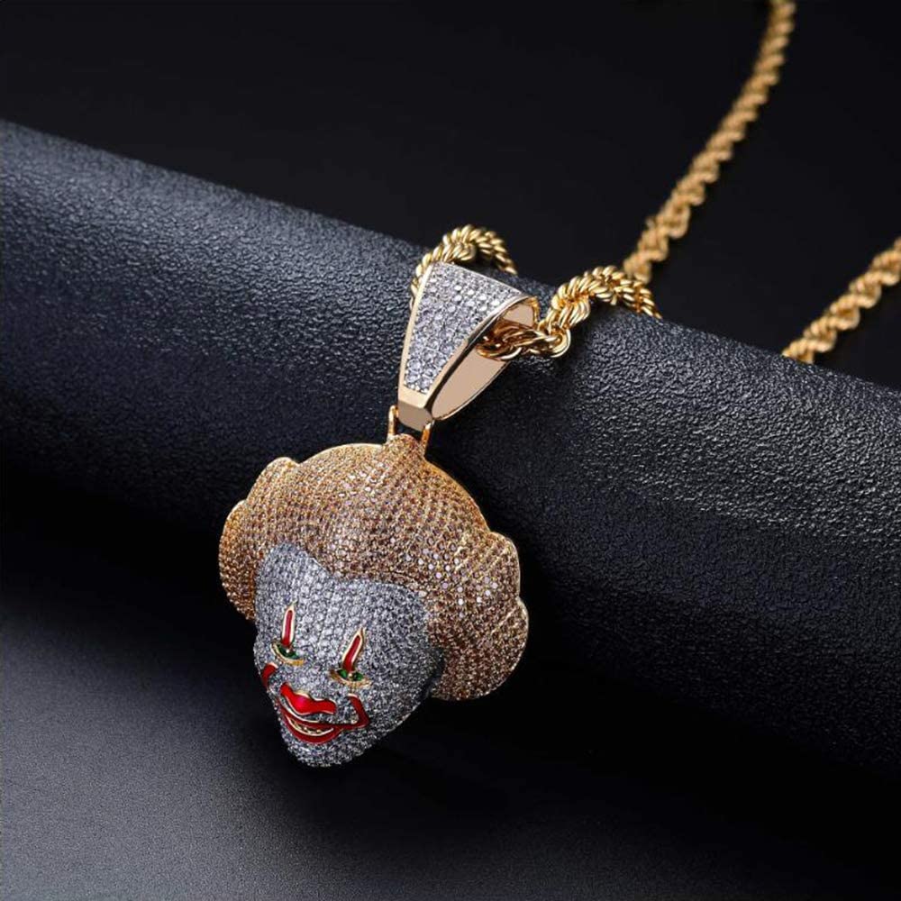 Hip - Hop Zircon Pendant Necklace - Samuels Jewelers