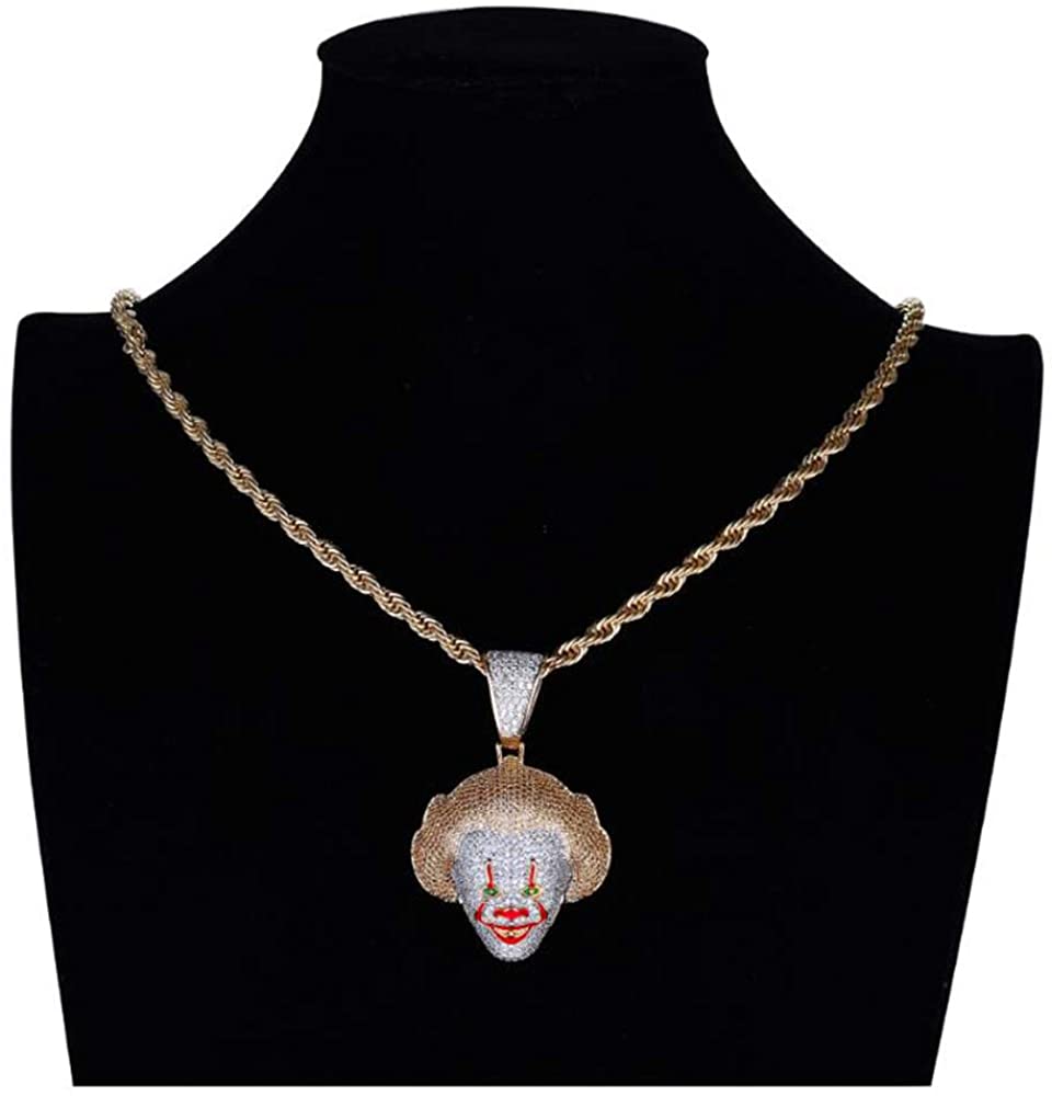 Hip - Hop Zircon Pendant Necklace - Samuels Jewelers