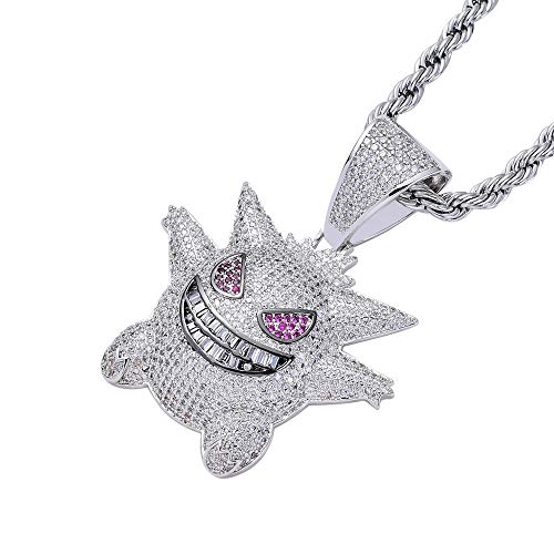 Hip - Hop Zircon Pendant Necklace - Samuels Jewelers