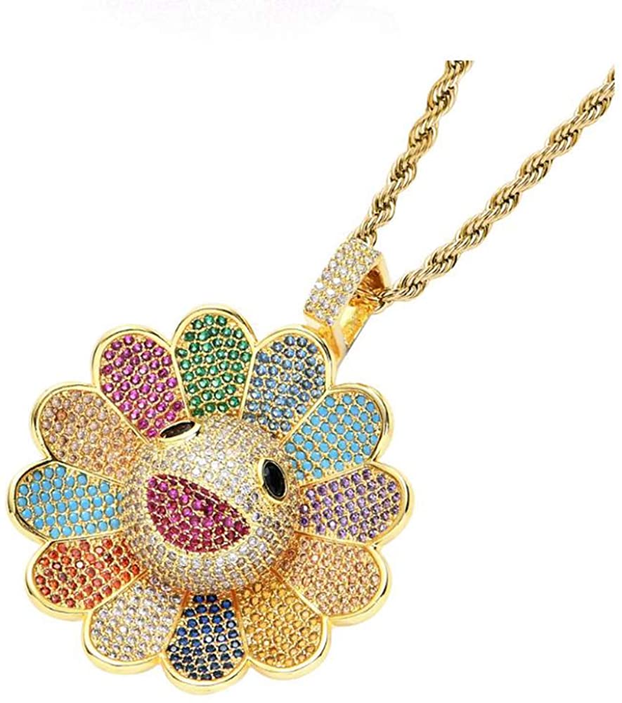 Hip - Hop Zircon Pendant Necklace - Samuels Jewelers