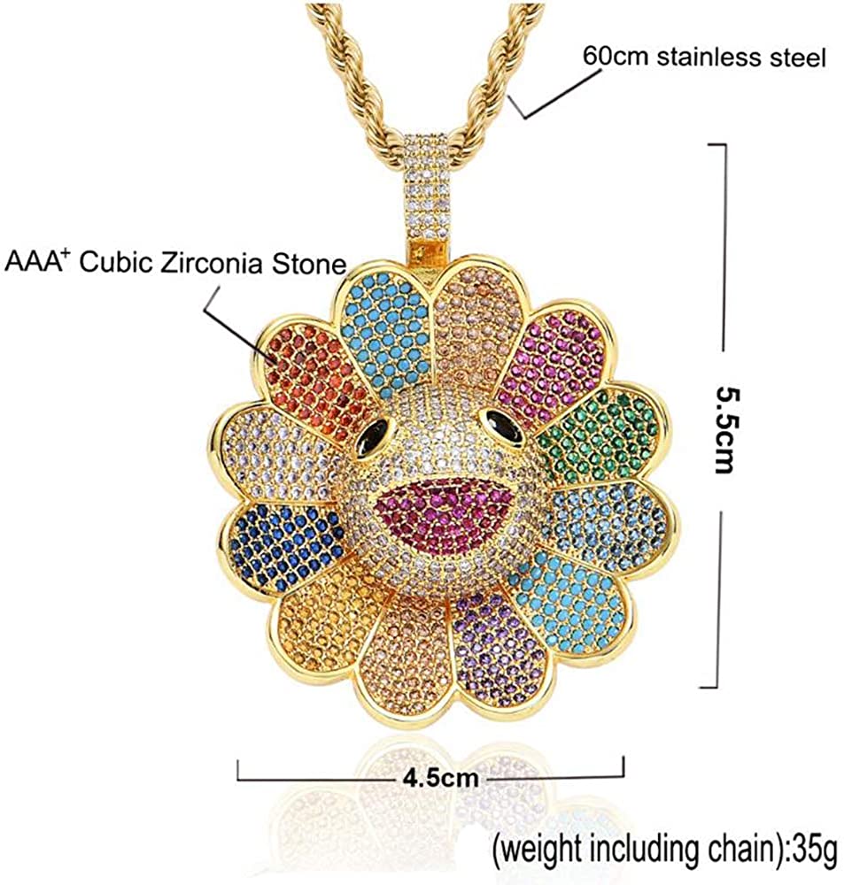 Hip - Hop Zircon Pendant Necklace - Samuels Jewelers