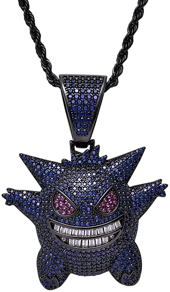 Hip - Hop Zircon Pendant Necklace - Samuels Jewelers