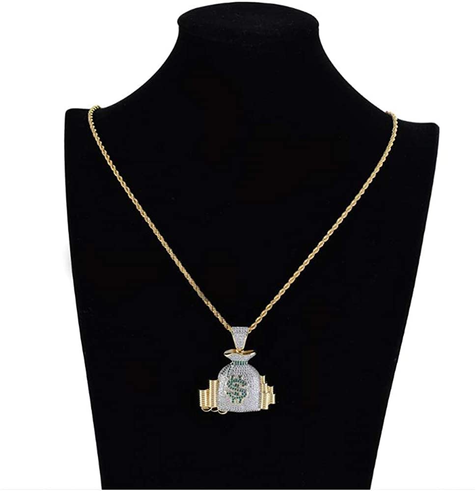 Hip - Hop Zircon Pendant Necklace - Samuels Jewelers